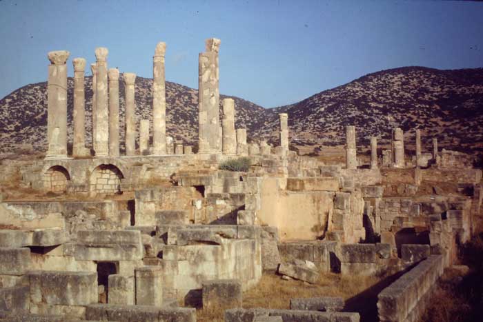 Ptolemais: the 'Palace of the Pillars' (remodelled in 1st century AD)