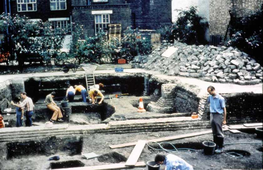 Calverts Buildings excavation photograph
