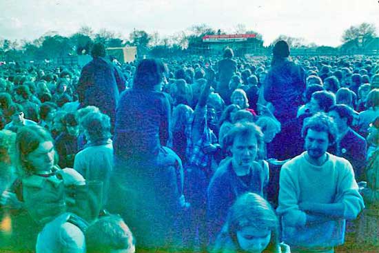 Rock against Racism concert at Victoria Park in April 1978 (Photo: Derek Gadd & Steve Roskams)