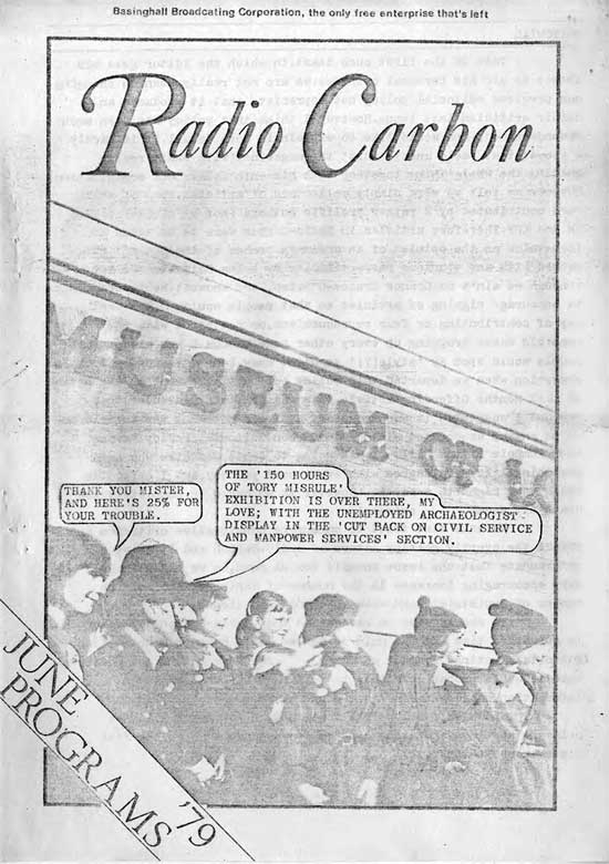 Front cover of Radio Carbon for June 1979 (From Louise Miller)